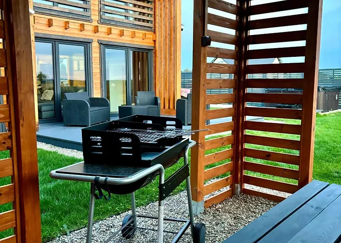 Vakantiehuis Wodne Widoki - Letniskowy Z Jacuzzi *